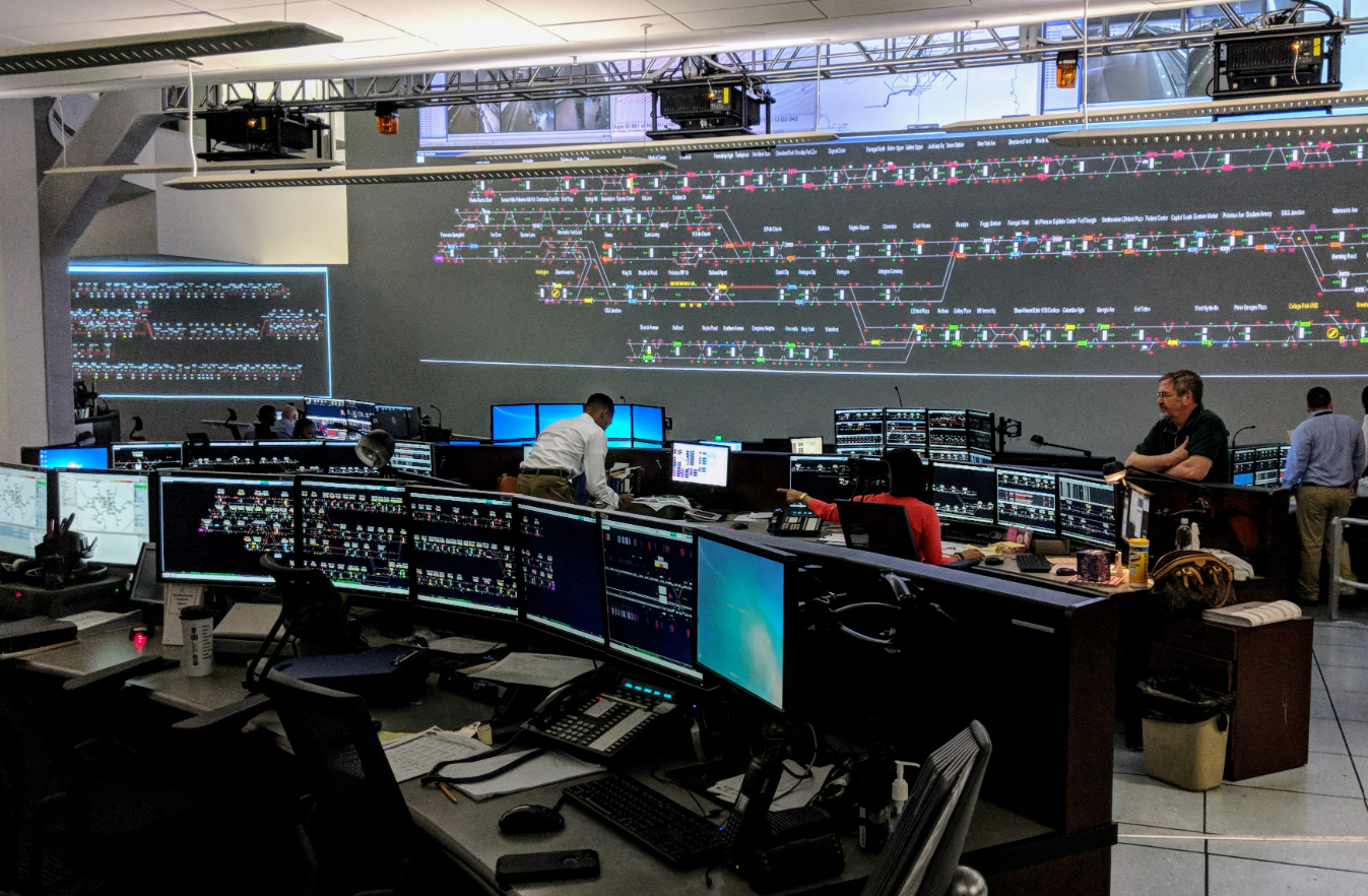 Rail operations control environment